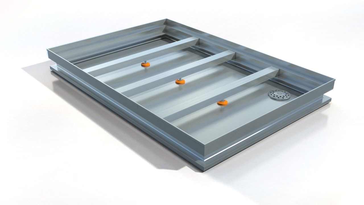 Osadnik aluminiowy z odpływem