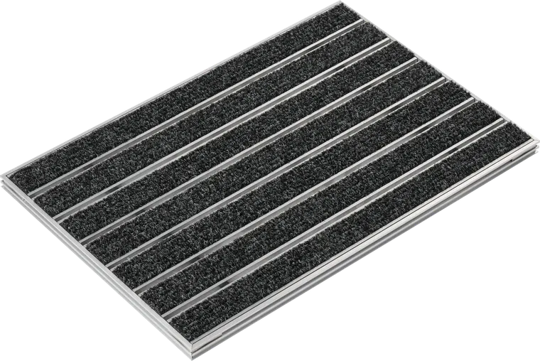 Wycieraczka aluminiowa NEVRA STEP 3 ARCHITECT 17/50 — wkład tekstylny
